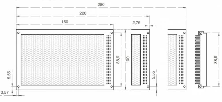 PCB Depth for Subracks 160mm vs 220mm vs 280mm