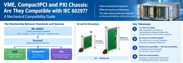 VME, CompactPCI and PXI Chassis: Are They Compatible with IEC 60297?