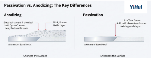 Chromated vs. Passivated vs. Anodized vs. Alodine Aluminum: What Is the Difference?