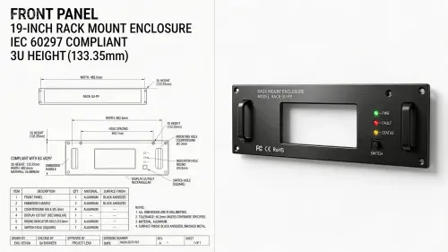 How to Design a Front Panel According to IEC 60297