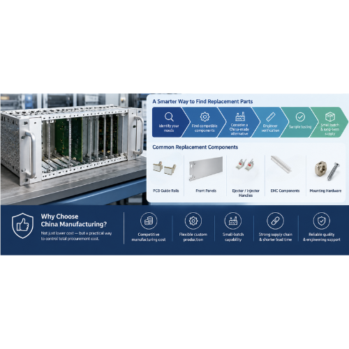 How to Find a Cost-Effective Alternative to Original Subrack Components