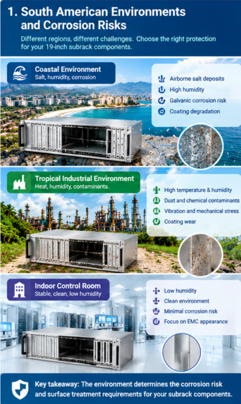 Subrack Surface Treatment and EMC Guide for South America